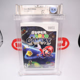 SUPER MARIO GALAXY - NEW & Factory Sealed - WATA Graded 9.4 A (Nintendo Wii)