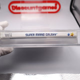 SUPER MARIO GALAXY - NEW & Factory Sealed - WATA Graded 9.4 A (Nintendo Wii)
