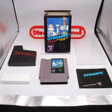 GYROMITE - BLACK BOX GAME - UNPUNCHED HANGTAB, 5 Screw, No Rev-A, Round SOQ! - Complete In Box - CIB! (NES Nintendo)