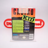 CASINO KID - NEW & Factory Sealed with Authentic H-Seam! (NES Nintendo)