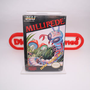 MILLIPEDE - NEW & Factory Sealed with Authentic H-Seam! (NES Nintendo)