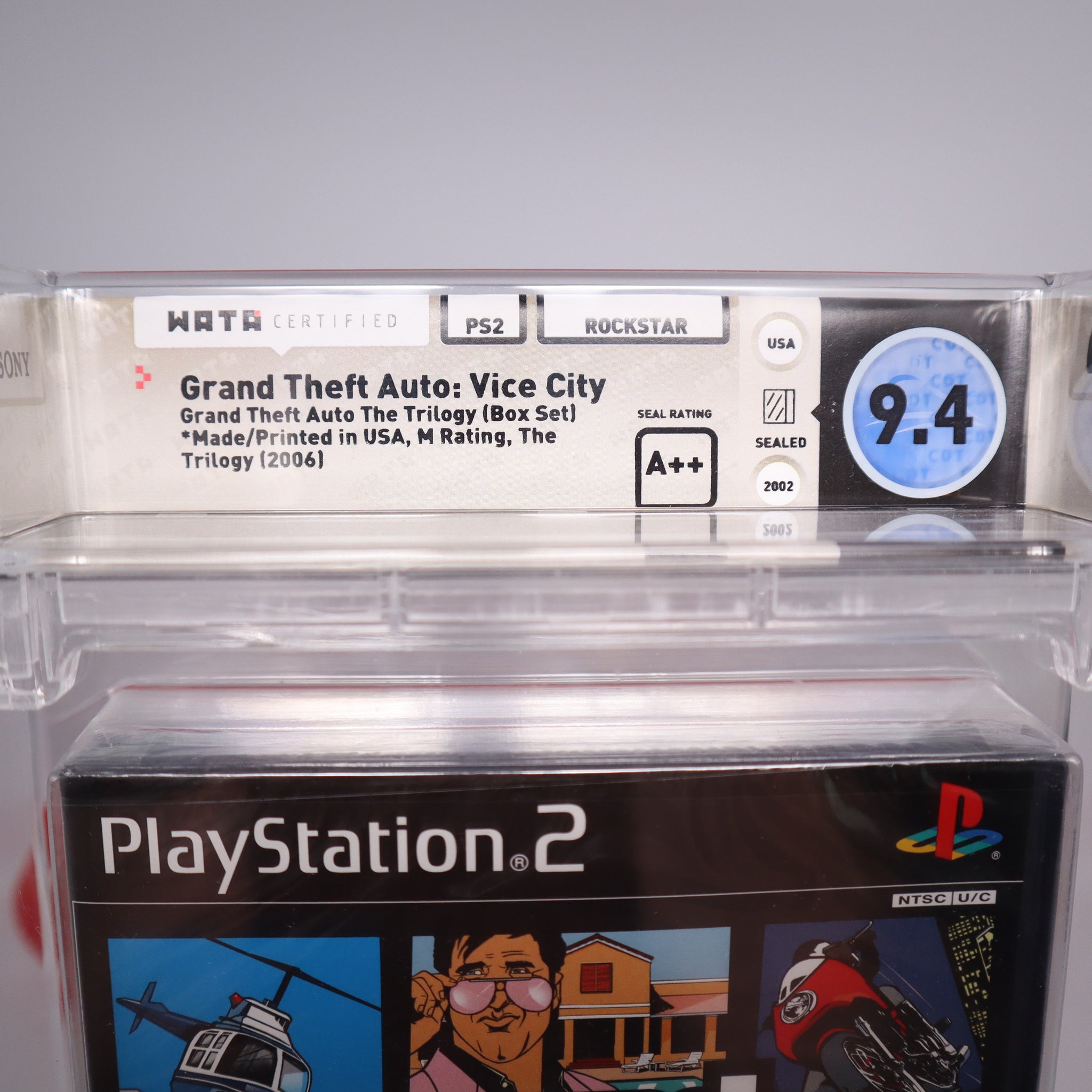 Grand Theft Auto Vice City CGC 9.4 outlets Slab