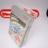 MARBLE MADNESS - NEW & Factory Sealed with Authentic H-Seam! (NES Nintendo)