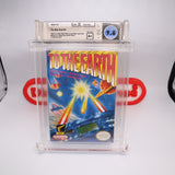 TO THE EARTH - WATA GRADED 9.6 A+! NEW & Factory Sealed with Authentic H-Seam! (NES Nintendo)
