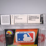 MAJOR LEAGUE BASEBALL / MLB - WATA GRADED 9.2 A! NEW & Factory Sealed with Authentic H-Seam! (NES Nintendo)