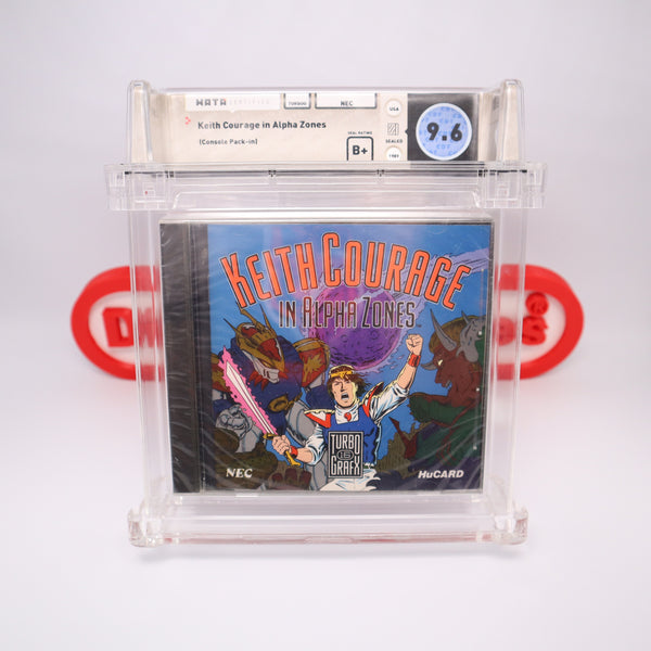 KEITH COURAGE in ALPHA ZONES WATA Graded B+! NEW Factory