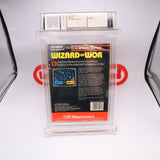 WIZARD OF WOR / WAR - WATA Graded 8.0 A!  NEW & Factory Sealed (Atari 5200)