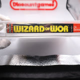 WIZARD OF WOR / WAR - WATA Graded 8.0 A!  NEW & Factory Sealed (Atari 5200)