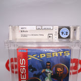 X-PERTS / EXPERTS - WATA GRADED 9.2 B+! NEW & Factory Sealed! (Sega Genesis)