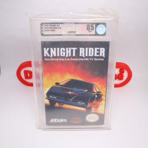 KNIGHT RIDER - VGA GRADED 85 NM+! NEW & Factory Sealed with Authentic H-Seam! (NES Nintendo)