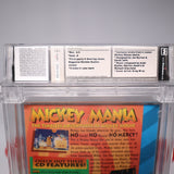 MICKEY MANIA: THE TIMELESS ADVENTURES OF MICKEY MOUSE - WATA Graded 8.5 A! NEW & Factory Sealed (Sega CD)