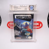 NIGHTSHADE / NIGHT SHADE - WATA GRADED 8.5 A! NEW & Factory Sealed with Authentic H-Seam! (NES Nintendo)