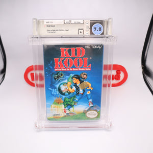 KID KOOL - WATA GRADED 7.0 A! NEW & Factory Sealed with Authentic H-Seam! (NES Nintendo)