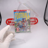 NES PLAY ACTION FOOTBALL - NEW & Factory Sealed with Authentic H-Seam! (NES Nintendo)