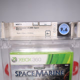 WARHAMMER 40,000: SPACE MARINE - NEW & Factory Sealed - WATA Graded 9.6 A+ (Xbox 360)