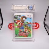 MARIO SUPER SLUGGERS BASEBALL - WATA Graded 9.4 A+! NEW & Factory Sealed! (Nintendo Wii)