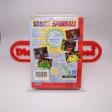 SONIC SPINBALL / SONIC THE HEDGEHOG PINBALL - NEW & Factory Sealed! (Sega Genesis)