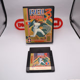 R.B.I. BASEBALL 3 / RBI III - In Custom BitBox Display Box! (NES Nintendo)