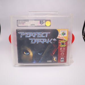 PERFECT DARK - VGA GRADED 85+ Brand New & Factory Sealed! (N64 Nintendo 64)