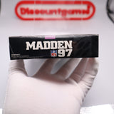 JOHN MADDEN 97 / 1997 FOOTBALL - NEW & Factory Sealed with Authentic Seal! (SNES Super Nintendo)
