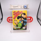 THREE STOOGES, THE - WATA GRADED 9.6 A! NEW & Factory Sealed with Authentic H-Seam! (NES Nintendo)