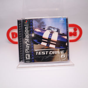 TEST DRIVE 6 - DODGE VIPER COVER - NEW & Factory Sealed! (PlayStation 1 PS1)