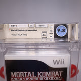 MORTAL KOMBAT: ARMAGEDDON - HIGHEST WATA Graded 9.8 A++! NEW & Factory Sealed! (Nintendo Wii)