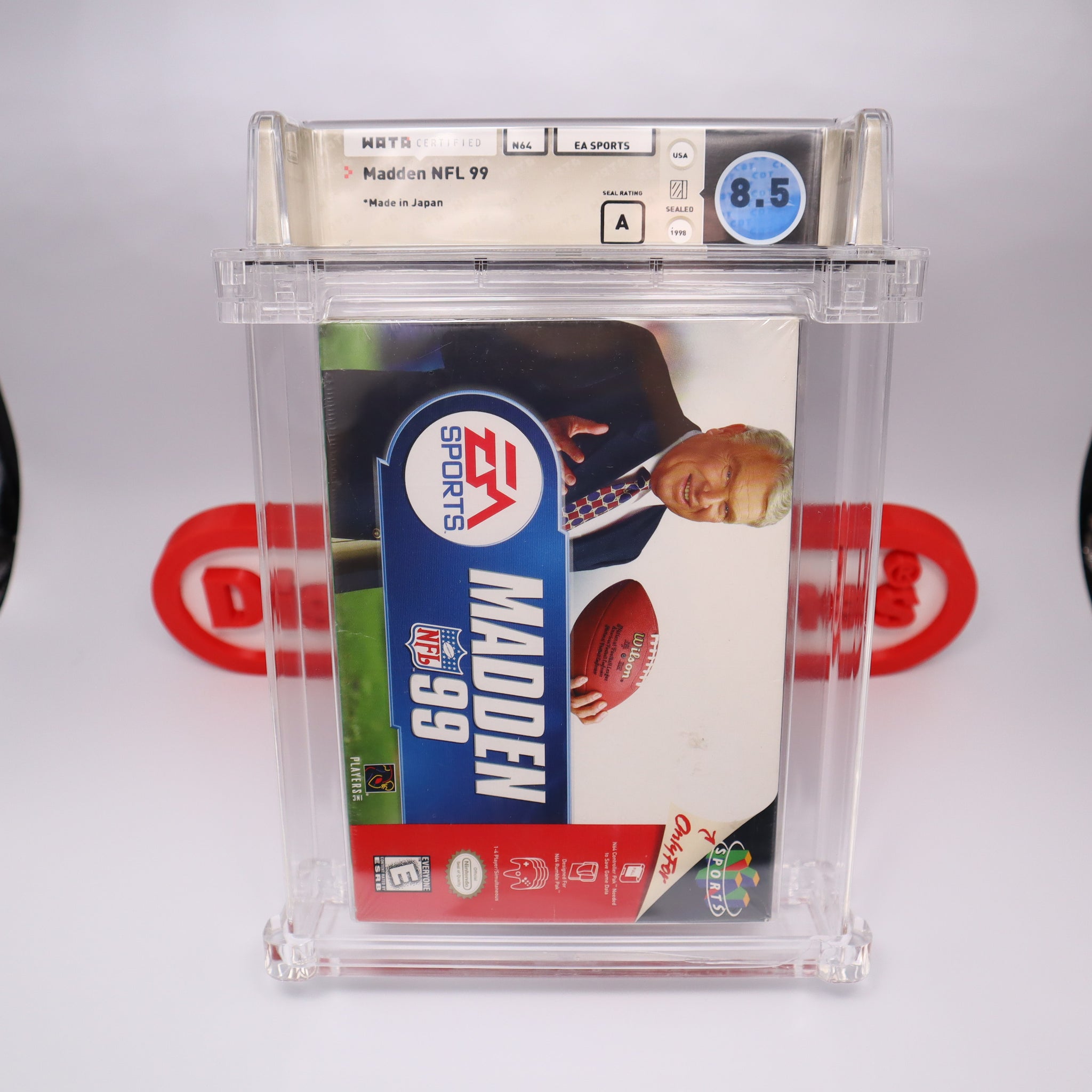 JOHN MADDEN 99 1999 FOOTBALL - WATA GRADED 8.5 A! NEW & Factory