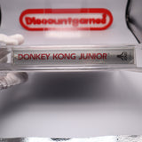 DONKEY KONG JUNIOR JR. - NEW & Factory Sealed - WATA Graded 8.5 A+ (Atari 7800)