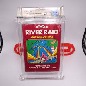 RIVER RAID - NEW & Factory Sealed - WATA Graded 9.6 A++ (Atari 2600)