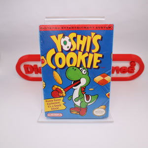 YOSHI'S COOKIE - NEW & Factory Sealed with Authentic H-Seam! (NES Nintendo)