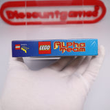 LEGO: ALPHA TEAM - NEW & Factory Sealed with Authentic H-Seam! (Game Boy Color GBC)