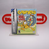 GARFIELD AND HIS NINE LIVES - NEW & Factory Sealed with Authentic H-Seam! (Game Boy Advance GBA)