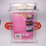 BARBIE - WATA GRADED 7.5 B! NEW & Factory Sealed with Authentic H-Seam! (NES Nintendo)
