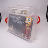 PERFECT DARK - VGA GRADED 90+ UNCIRCULATED / ARCHIVAL - Brand New & Factory Sealed! (N64 Nintendo 64)