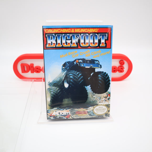 BIGFOOT / BIG FOOT - NEW & Factory Sealed with Authentic H-Seam! (NES Nintendo)