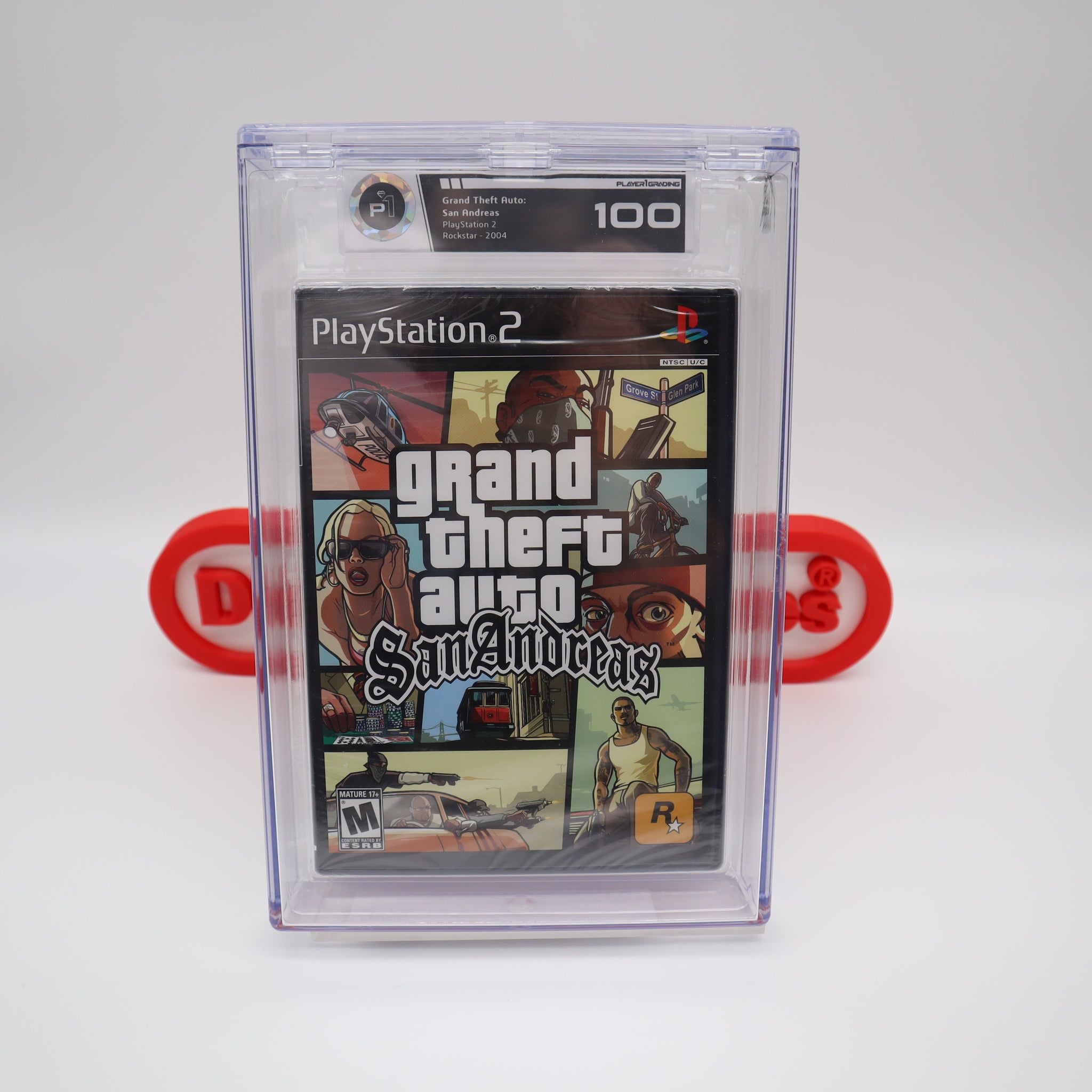 GRAND THEFT AUTO GTA SAN ANDREAS (PLAYSTATION 2 PS2)