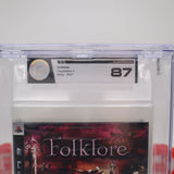 FOLKLORE - P1 GRADED 87 - NEW & Factory Sealed! (PS3 PlayStation 3) Like VGA