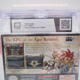 CHRONO TRIGGER - P1 Graded 90! - NEW & Factory Sealed with Y-Fold! (NDS Nintendo DS)