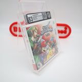 SUPER SMASH BROS. - P1 GRADED 83 - NEW & Factory Sealed! (Nintendo 3DS) Like VGA