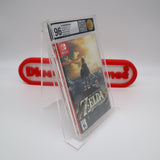 LEGEND OF ZELDA: BREATH OF THE WILD - P1 GRADED 96 GOLD - NEW & Factory Sealed! (Nintendo Switch) Like VGA
