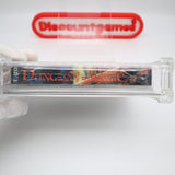 DUNGEON MAGIC: SWORD OF THE ELEMENTS - WATA GRADED 7.5 A! NEW & Factory Sealed with Authentic H-Seam! (NES Nintendo)