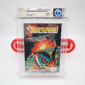 CYBERNOID: THE FIGHTING MACHINE - WATA GRADED 9.4 A! NEW & Factory Sealed with Authentic H-Seam! (NES Nintendo)
