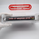 JEOPARDY! 25TH ANNIVERSARY EDITION - WATA GRADED 9.0 A! NEW & Factory Sealed with Authentic H-Seam! (NES Nintendo)