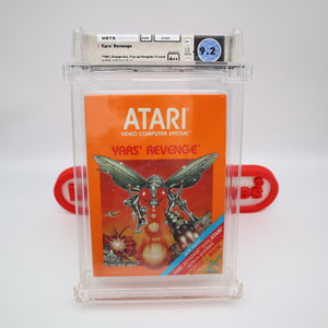 YARS' REVENGE - NEW & Factory Sealed - WATA Graded 9.2 A++ (Atari 2600) w/ Comic Book!