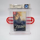 LEGEND OF ZELDA: BREATH OF THE WILD - WATA GRADED PERFECT 10 A++ NEW & Factory Sealed! (Nintendo Switch)