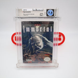IMMORTAL, THE - WATA GRADED 7.0 B+! NEW & Factory Sealed with Authentic H-Seam! (NES Nintendo)