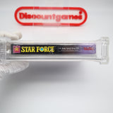 STAR FORCE - WATA GRADED 8.0 A++! NEW & Factory Sealed with Authentic H-Seam! (NES Nintendo)