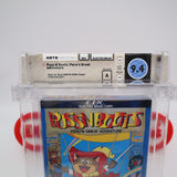PUSS N BOOTS: PERO'S GREAT ADVENTURE - WATA GRADED 9.4 A! NEW & Factory Sealed with Authentic H-Seam! (NES Nintendo)