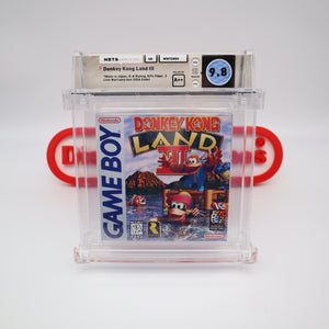 DONKEY KONG LAND III 3 - WATA GRADED 9.8 A++! NEW & Factory Sealed with Authentic H-Seam! UNCIRCULATED (Nintendo Game Boy GB)